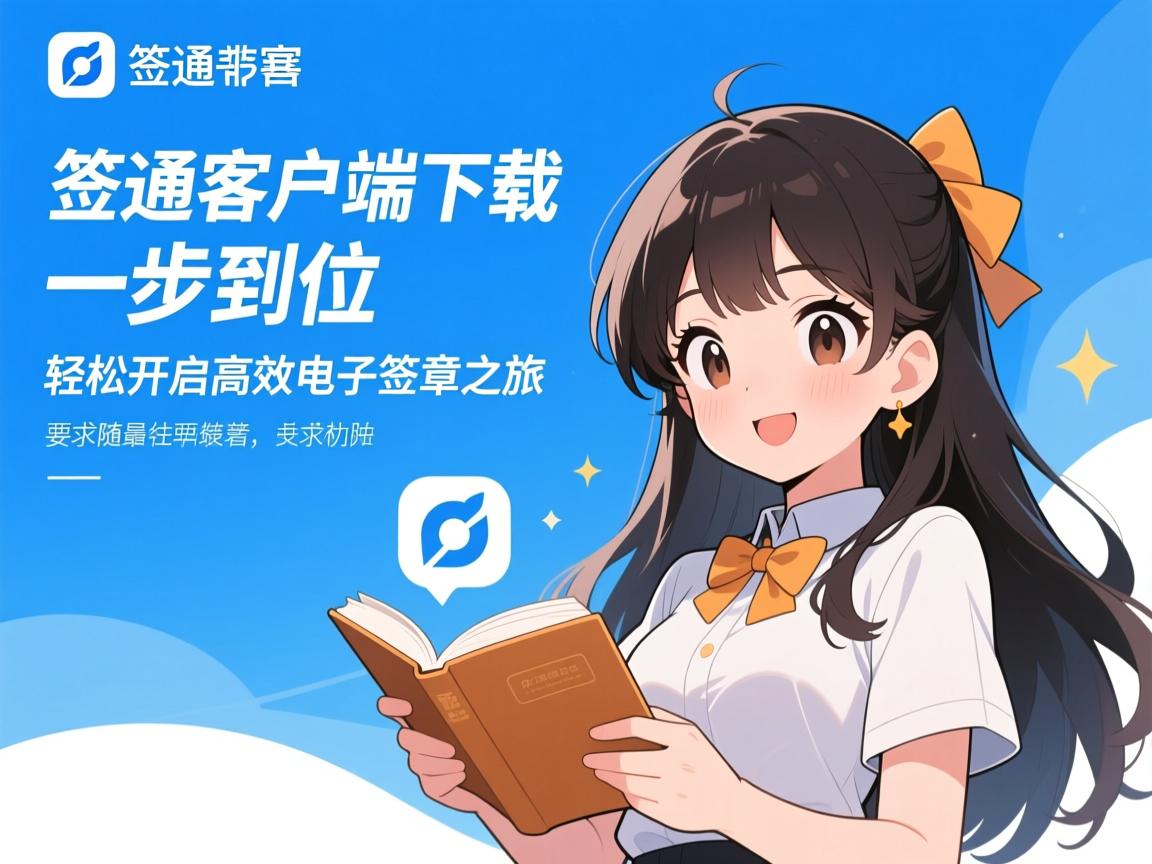 一签通客户端下载一步到位，轻松开启高效电子签章之旅