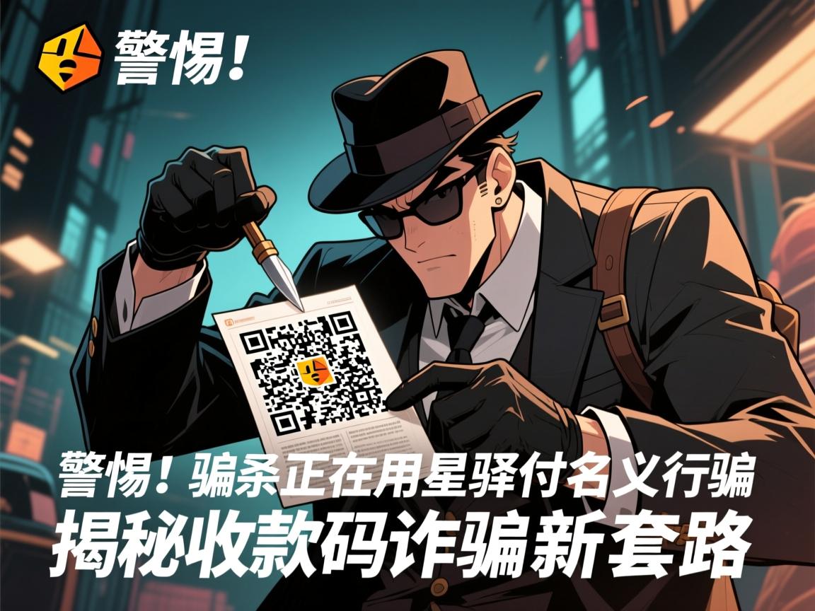 警惕！骗子正在冒用星驿付名义行骗，揭秘收款码诈骗新套路