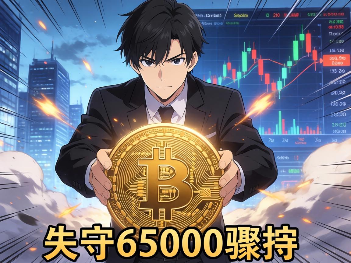 多重利空夹击，比特币失守65000美元关键支撑，市场情绪骤变