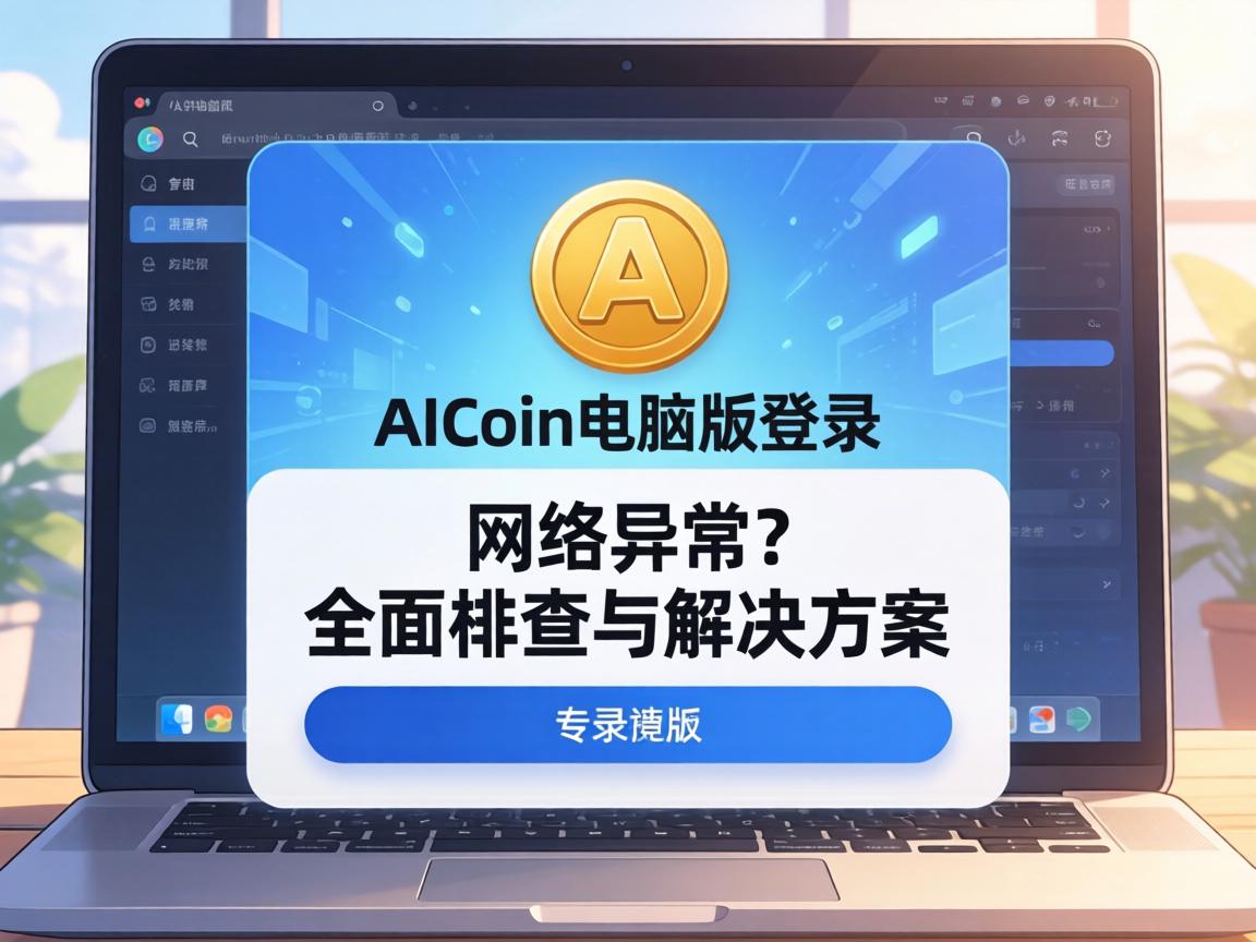 AICoin电脑版登录提示网络异常？全面排查与解决方案