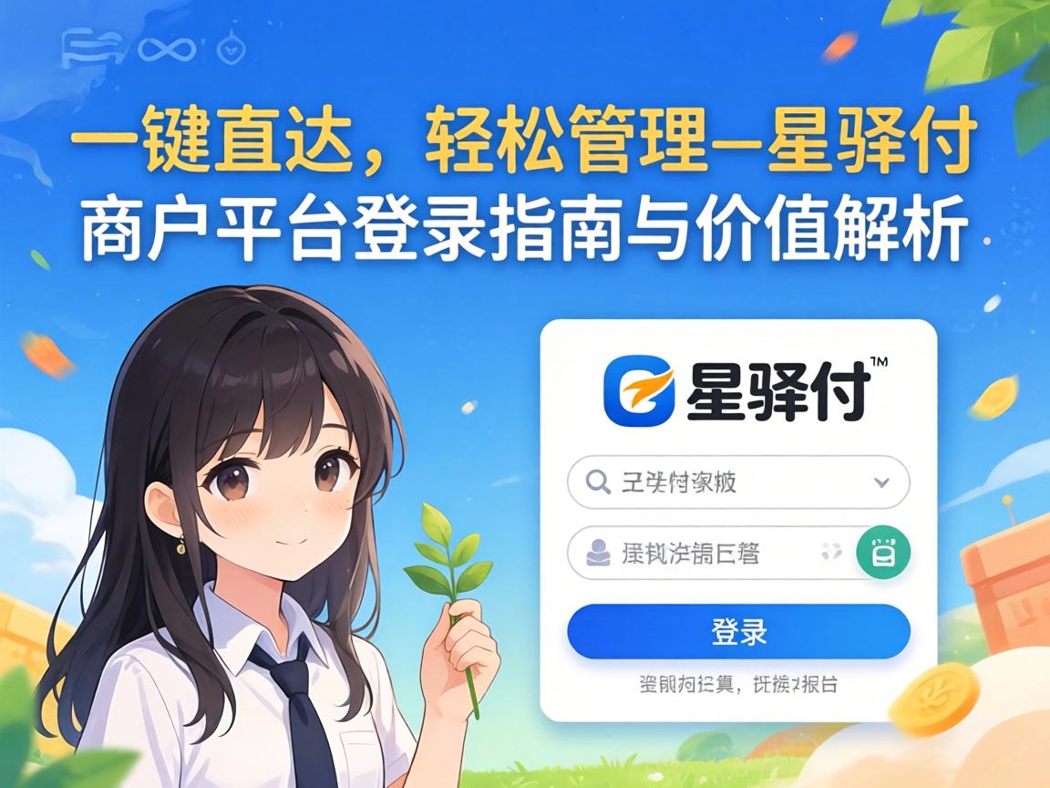 一键直达，轻松管理—星驿付商户平台登录指南与价值解析