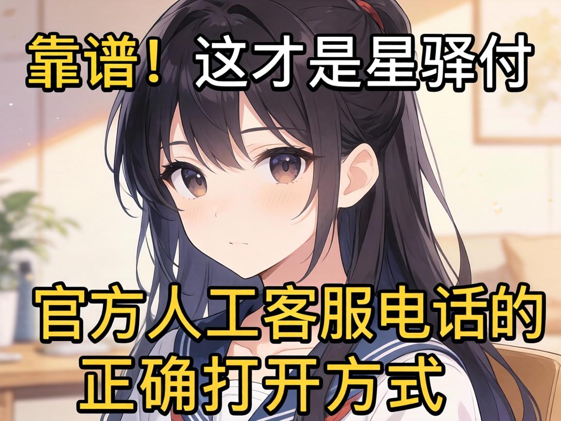 靠谱！这才是星驿付官方人工客服电话的正确打开方式