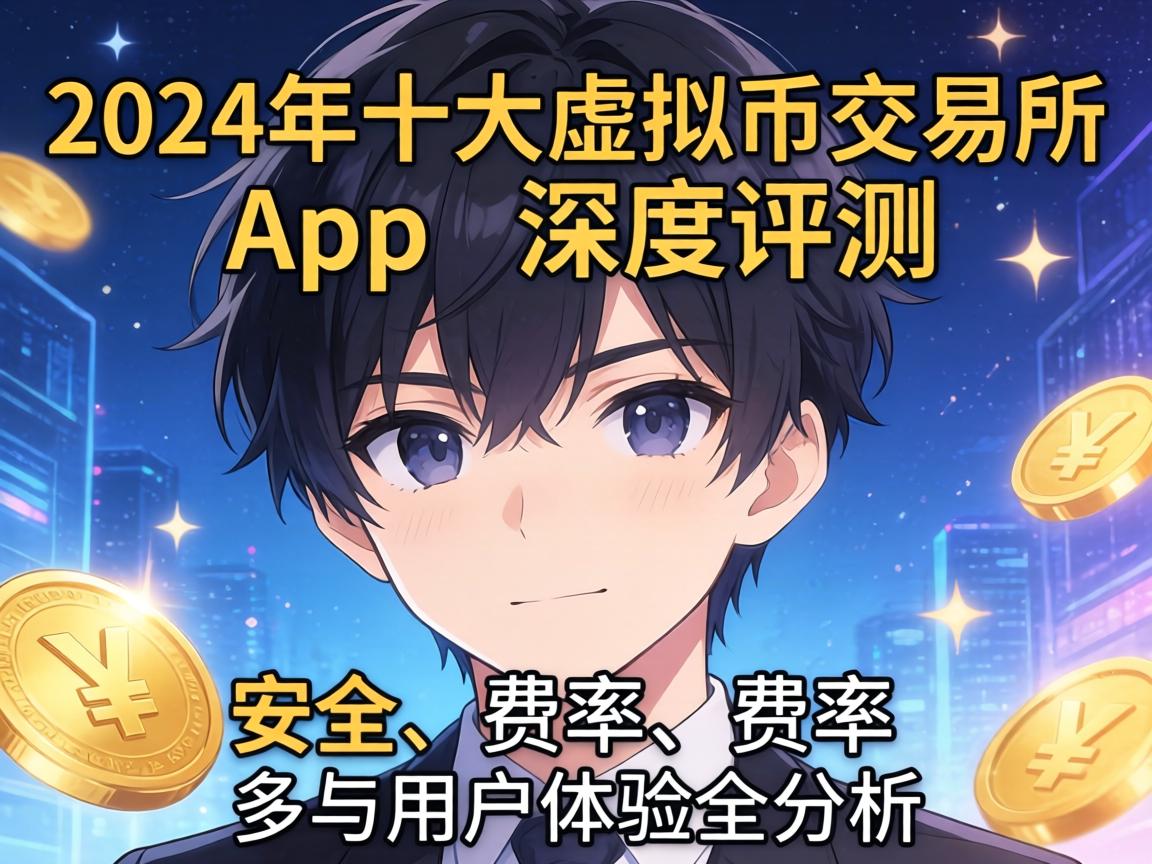 2024年十大虚拟币交易所App深度评测，安全、费率与用户体验全解析
