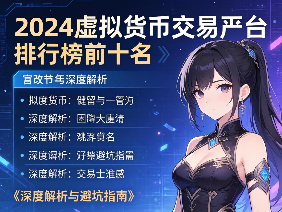 2024虚拟货币交易平台排行榜前十名，深度解析与避坑指南