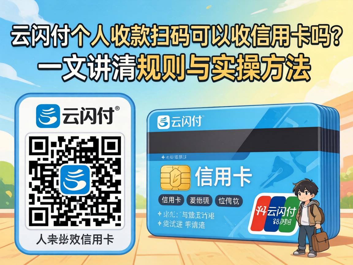 云闪付个人收款码可以收信用卡吗？一文讲清规则与实操方法